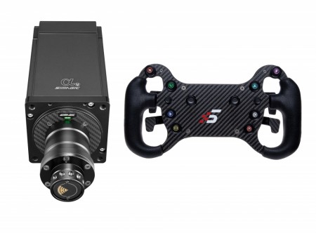 Simagic Alpha Ultimate DD rattbase med GT4 Ratt