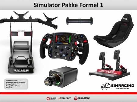 Simulator Pakke Formel 1