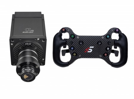 Simagic Alpha Mini DD rattbase med GT4 Ratt